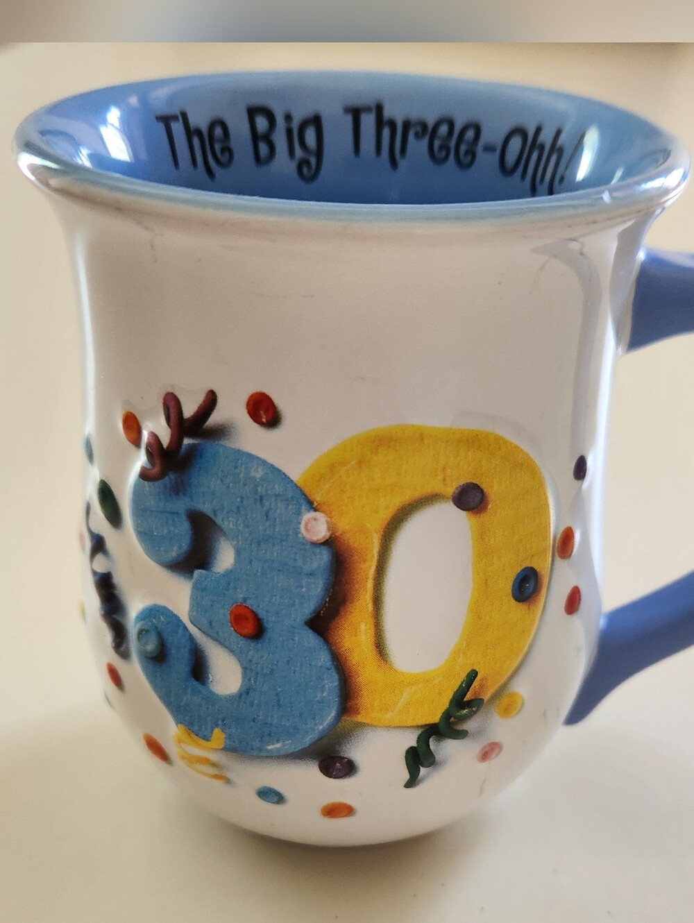 The Big Three-Oh! 30th Birthday Ceramic Mug